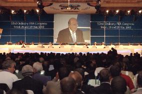 (1)FIFA opens ordinary congress in Seoul